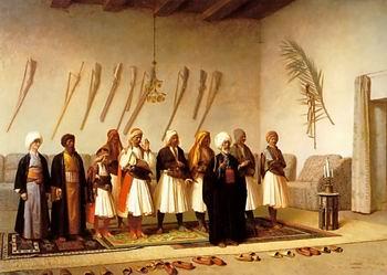 unknow artist Arab or Arabic people and life. Orientalism oil paintings 471